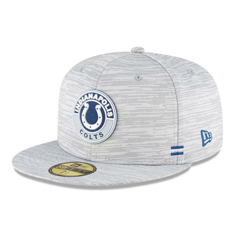 Gorras New Era 59fifty Grises - Indianapolis Colts Sideline 18749FHEM